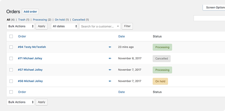 Dashboard for Supply Next Multi Channel Fulfillment for E-Commerce